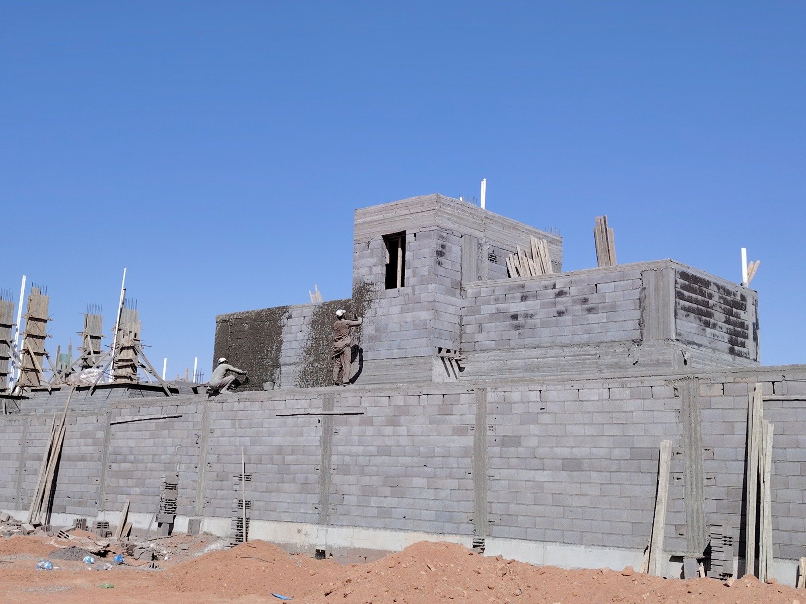أعمال البناء والمباني